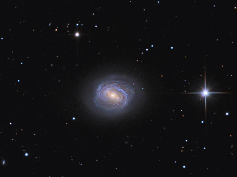 M58 galaxy